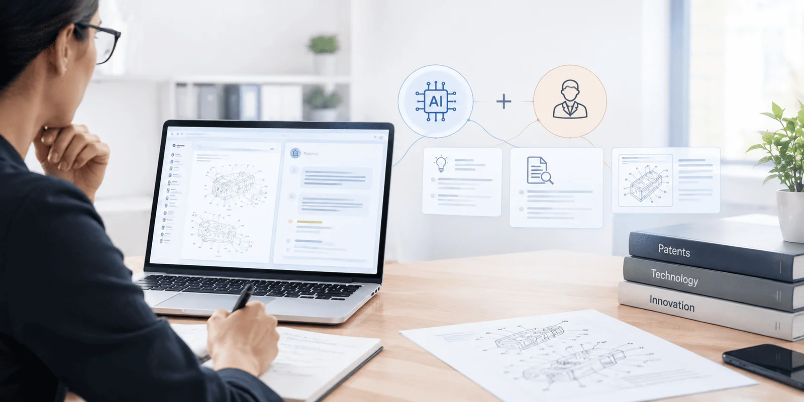 AI + Human Expertise: The Future of Patent Research